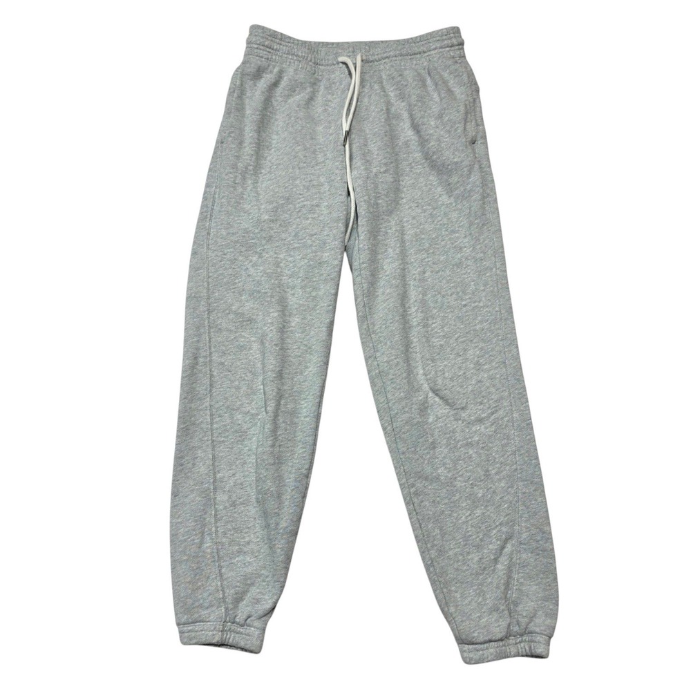 Aerie Jogger Sweatpants Women XS Gray Cotton Blend Drawstring Elastic Waist